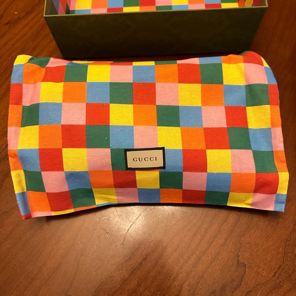 New With Tags 100% Authentic Gucci Marmont Multicolor Bag GG Rare! - Picture 2 of 11